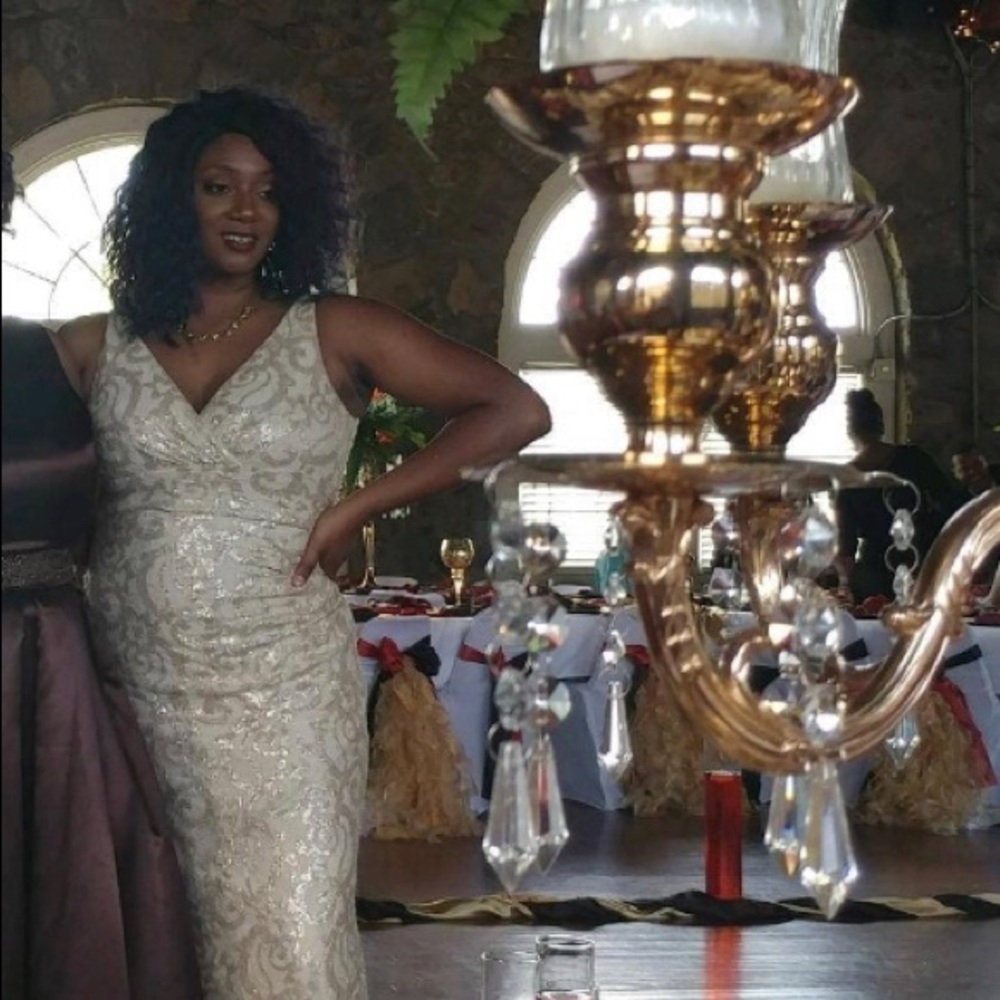 Ralph Lauren Long Sequence Dress